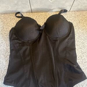Black Bustier Top